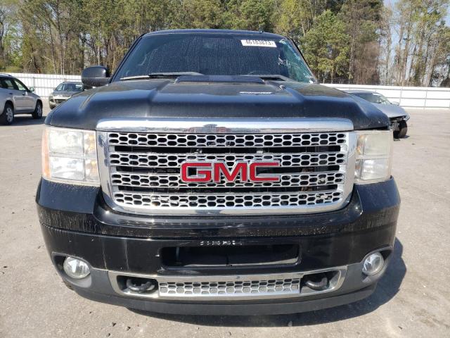 1GT125E8XDF242811 - 2013 GMC SIERRA K2500 DENALI BLACK photo 5