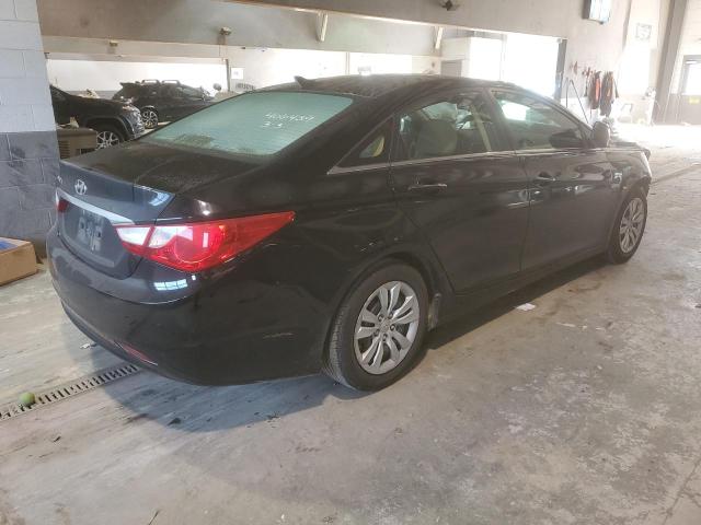 5NPEB4AC7BH192684 - 2011 HYUNDAI SONATA GLS BLACK photo 3