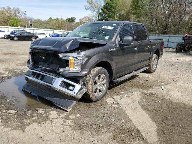1FTEW1CP1JKF67679 - 2018 FORD F150 SUPERCREW GRAY photo 1