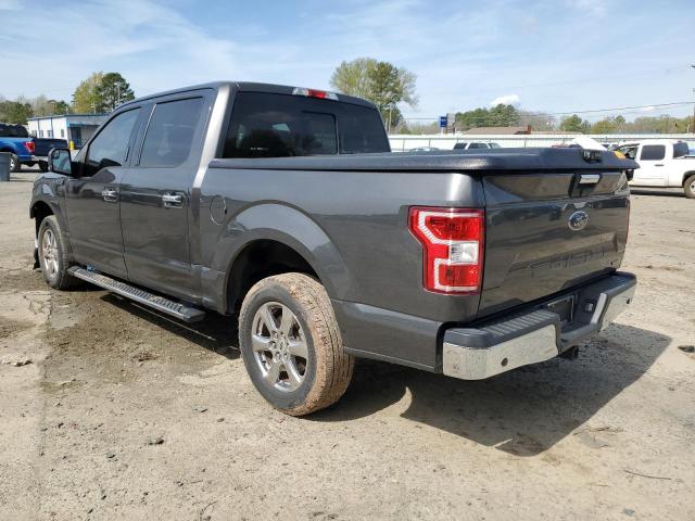 1FTEW1CP1JKF67679 - 2018 FORD F150 SUPERCREW GRAY photo 2