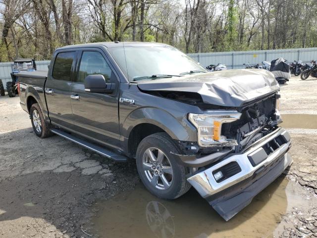 1FTEW1CP1JKF67679 - 2018 FORD F150 SUPERCREW GRAY photo 4
