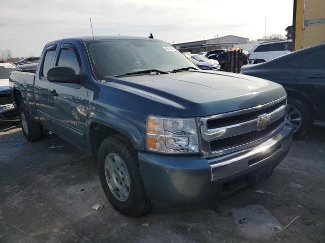 1GCSCSE00AZ233653 - 2010 CHEVROLET SILVERADO C1500 LT TEAL photo 4