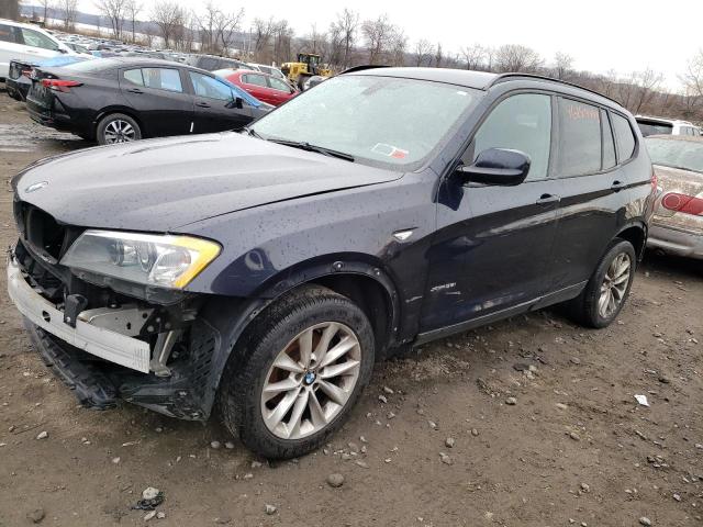 5UXWX9C55D0A12654 - 2013 BMW X3 XDRIVE28I BLACK photo 1