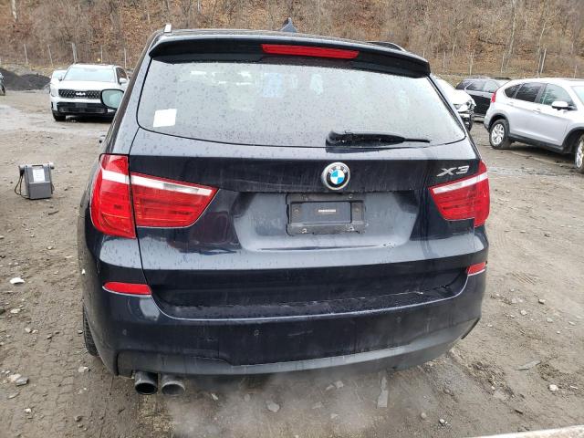 5UXWX9C55D0A12654 - 2013 BMW X3 XDRIVE28I BLACK photo 6