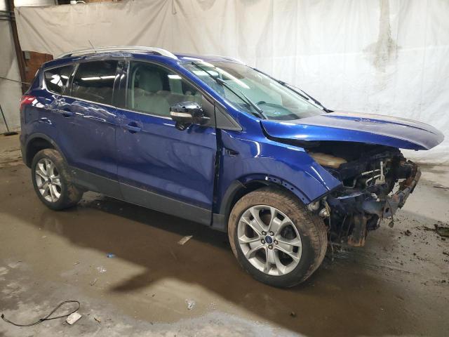 1FMCU9J99EUC77633 - 2014 FORD ESCAPE TITANIUM BLUE photo 4