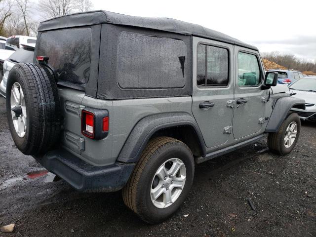 1C4HJXDGXPW519189 - 2023 JEEP WRANGLER SPORT GRAY photo 3