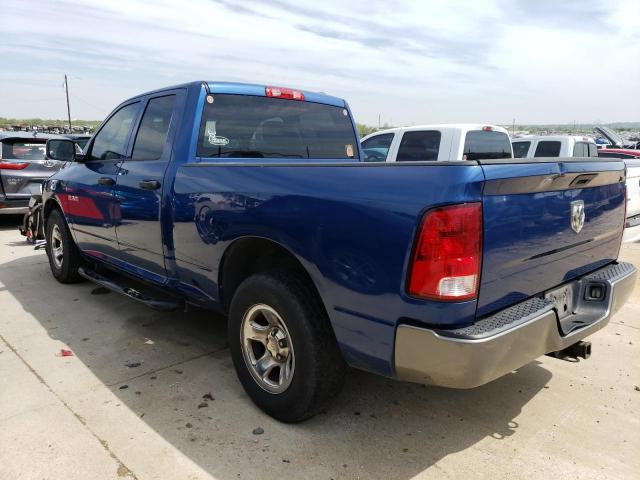 1D3HB18K19S812263 - 2009 DODGE RAM 1500 BLUE photo 2