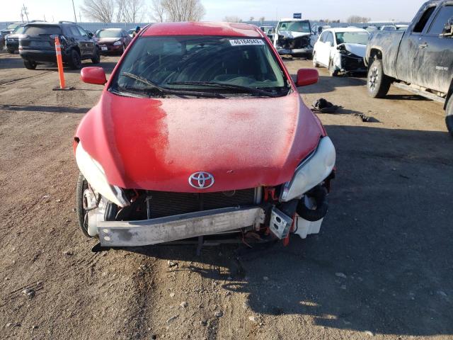 2T1KE40E09C013623 - 2009 TOYOTA COROLLA MA S RED photo 5