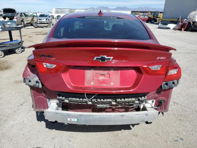 1G1ZG5ST7LF021123 - 2020 CHEVROLET MALIBU RS MAROON photo 6