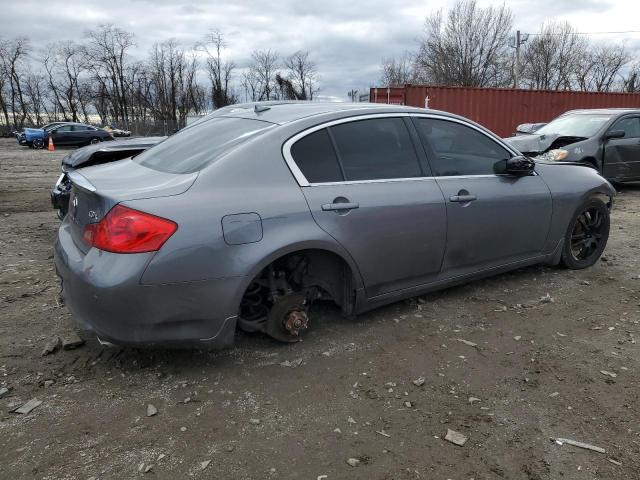 JN1CV6AR0CM674356 - 2012 INFINITI G37 GRAY photo 3