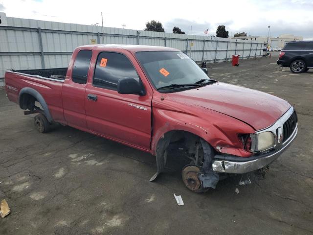 5TESN92NX4Z309097 - 2004 TOYOTA TACOMA XTRACAB PRERUNNER წითელი ფოტო 4