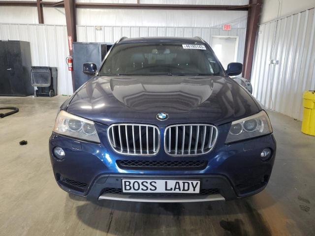 5UXWX7C54DL977960 - 2013 BMW X3 XDRIVE35I BLUE photo 5