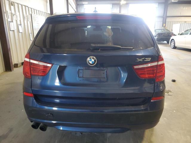 5UXWX7C54DL977960 - 2013 BMW X3 XDRIVE35I BLUE photo 6