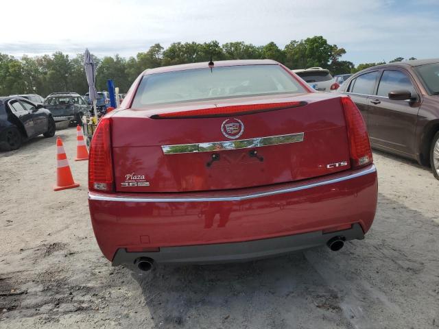 1G6DV57V280207764 - 2008 CADILLAC CTS HI FEATURE V6 RED photo 6