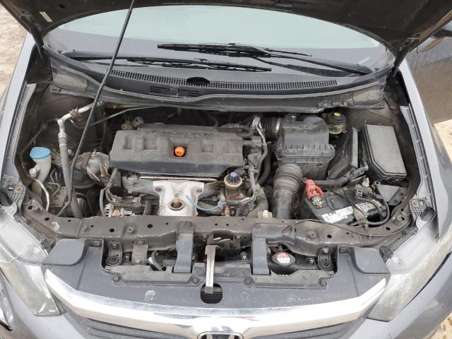 19XFB2F90CE023330 - 2012 HONDA CIVIC EXL ნაცრისფერი ფოტო 11