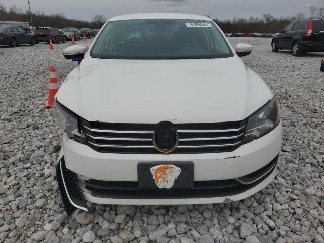 1VWBP7A38DC084303 - 2013 VOLKSWAGEN PASSAT SE WHITE photo 5