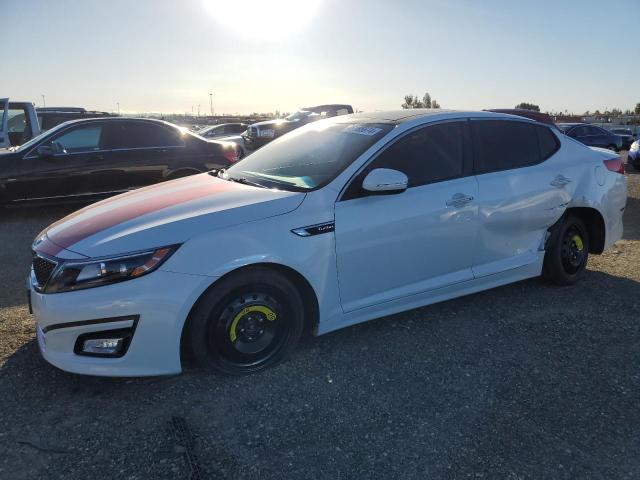 5XXGR4A66FG494712 - 2015 KIA OPTIMA SX WHITE photo 1