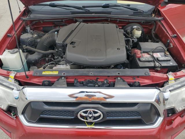 3TMJU4GN5FM183242 - 2015 TOYOTA TACOMA DOUBLE CAB PRERUNNER RED photo 11