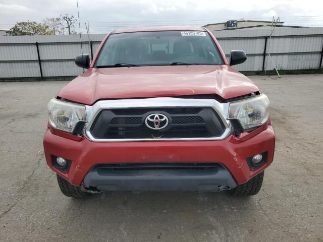 3TMJU4GN5FM183242 - 2015 TOYOTA TACOMA DOUBLE CAB PRERUNNER RED photo 5
