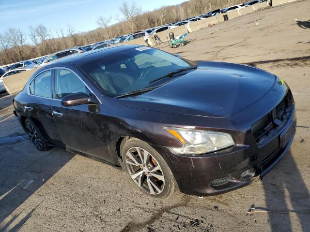 1N4AA5AP8EC455068 - 2014 NISSAN MAXIMA S BLACK photo 4