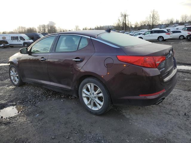 5XXGN4A78DG097357 - 2013 KIA OPTIMA EX MAROON photo 2