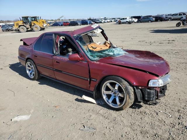 1HGCB7577NA107765 - 1992 HONDA ACCORD EX BURGUNDY photo 4