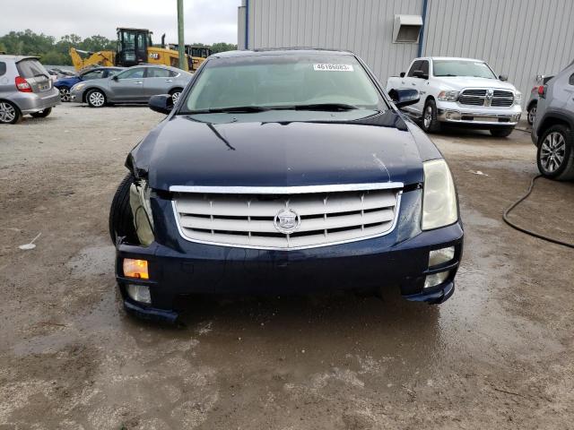 1G6DW677150138355 - 2005 CADILLAC STS BLUE photo 5