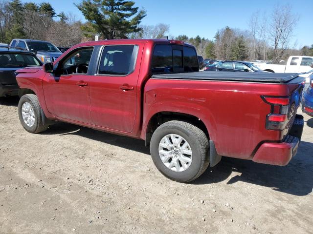 1N6ED1EK9NN641956 - 2022 NISSAN FRONTIER S RED photo 2