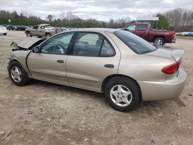 1G1JC52F547312671 - 2004 CHEVROLET CAVALIER BEIGE photo 2