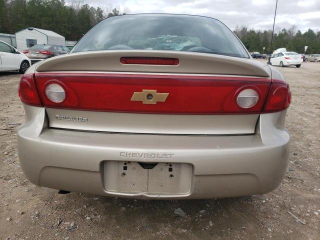 1G1JC52F547312671 - 2004 CHEVROLET CAVALIER BEIGE photo 6