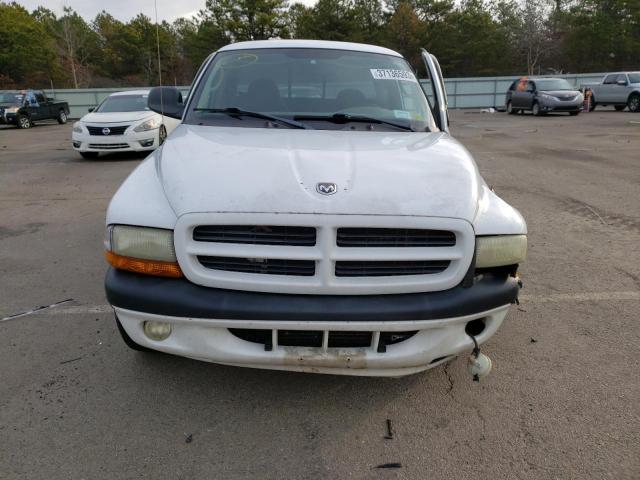 1B7GL32X62S601325 - 2002 DODGE DAKOTA SPORT WHITE photo 5