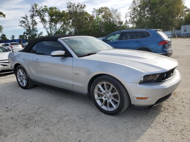 1ZVBP8FF8B5103457 - 2011 FORD MUSTANG GT SILVER photo 4