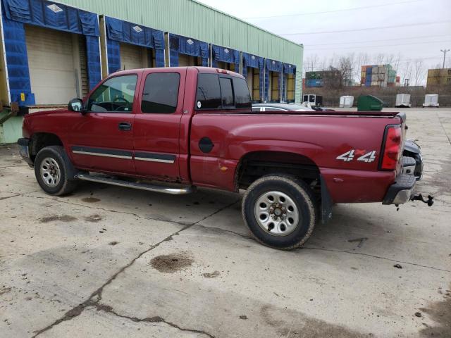 2GCEK19T051148115 - 2005 CHEVROLET SILVERADO2 K1500 BURGUNDY photo 2