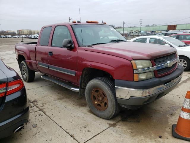 2GCEK19T051148115 - 2005 CHEVROLET SILVERADO2 K1500 BURGUNDY photo 4