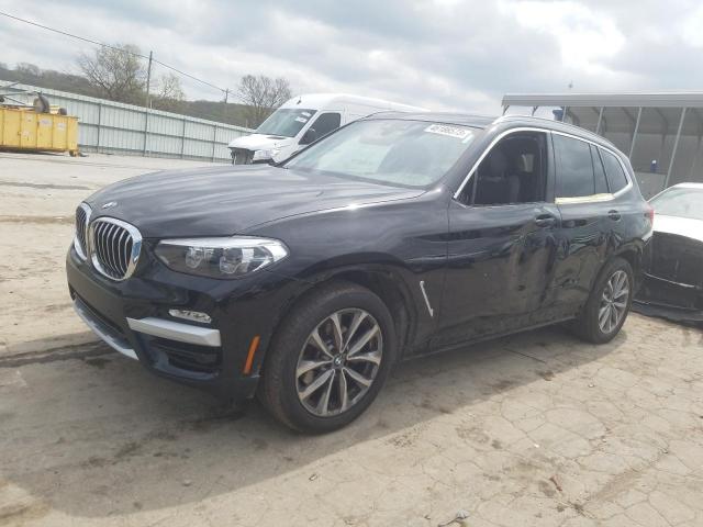 5UXTR9C51KLE17208 - 2019 BMW X3 XDRIVE30I Սև լուսանկար 1