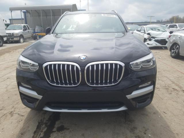 5UXTR9C51KLE17208 - 2019 BMW X3 XDRIVE30I Սև լուսանկար 5