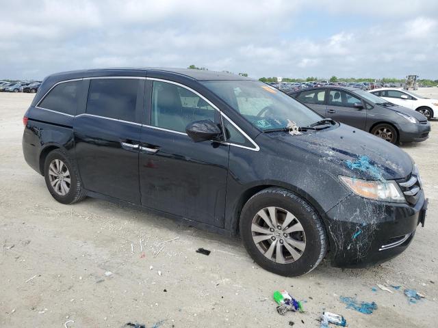 5FNRL5H49FB126127 - 2015 HONDA ODYSSEY EX BLACK photo 4