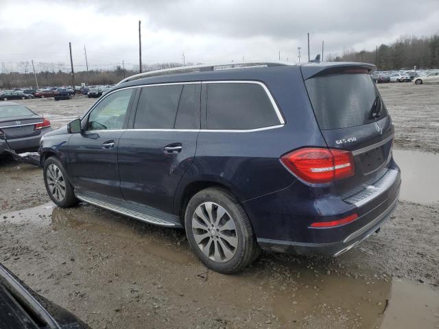 4JGDF6EE7HA766266 - 2017 MERCEDES-BENZ GLS 450 4MATIC BLUE photo 2