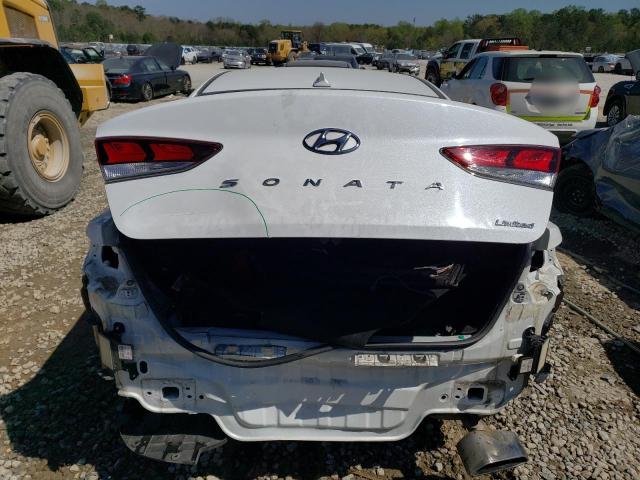 5NPE34AF8KH765213 - 2019 HYUNDAI SONATA LIMITED WHITE photo 6