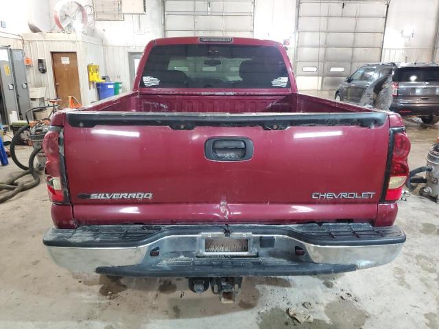 1GCEK19T14E127027 - 2004 CHEVROLET SILVERADO K1500 MAROON photo 6