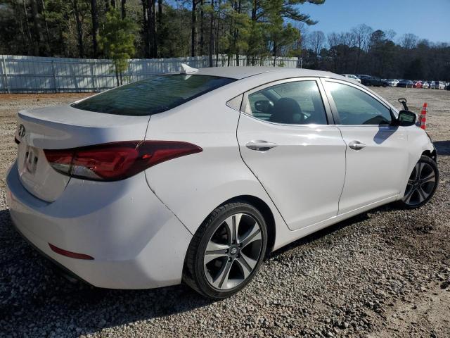 KMHDH4AH6FU229740 - 2015 HYUNDAI ELANTRA SE WHITE photo 3