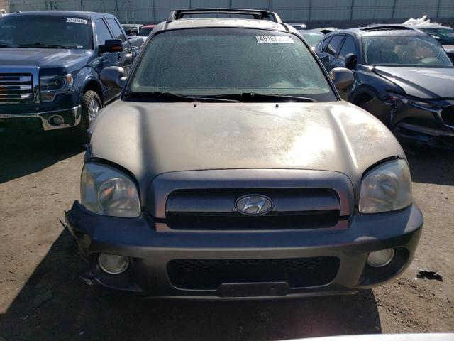 KM8SC73D46U037296 - 2006 HYUNDAI SANTA FE GLS GOLD photo 5