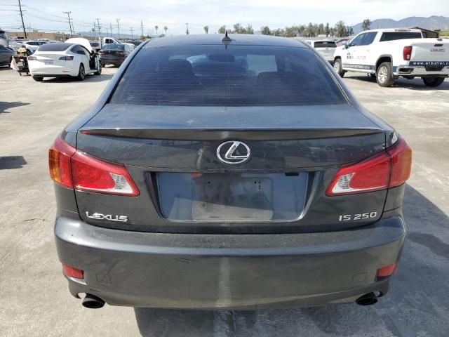 JTHBK262195106687 - 2009 LEXUS IS 250 CHARCOAL photo 6