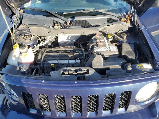 1C4NJRFB4ED653026 - 2014 JEEP PATRIOT LATITUDE BLUE photo 11