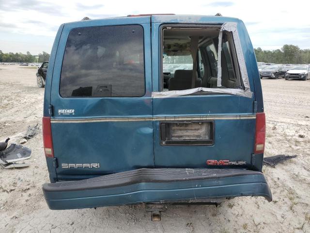 1GKDM19W3SB551165 - 1995 GMC SAFARI XT BLUE photo 6