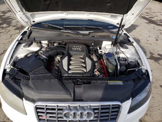 WAUCVAFRXBA038548 - 2011 AUDI S5 PREMIUM PLUS 白色 照片 11