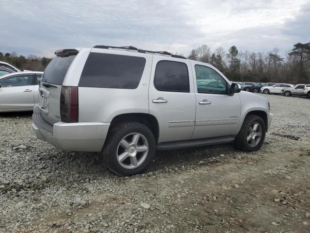 1GNUKCE03AR276456 - 2010 CHEVROLET TAHOE K1500 LTZ SILVER photo 3