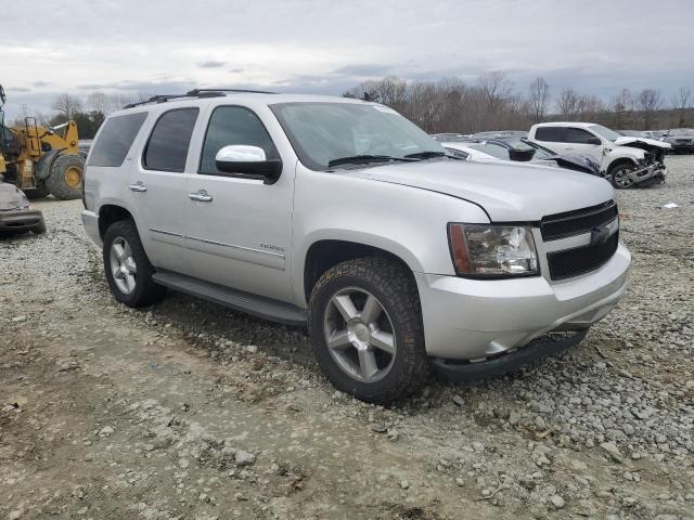 1GNUKCE03AR276456 - 2010 CHEVROLET TAHOE K1500 LTZ SILVER photo 4