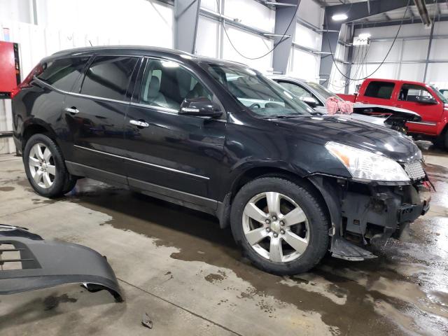 1GNKVLED3BJ292125 - 2011 CHEVROLET TRAVERSE LTZ BLACK photo 4