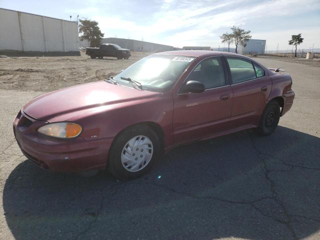 1G2NE52E25M251880 - 2005 PONTIAC GRAND AM SE BURGUNDY photo 1